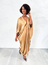 Place To Be Metallic Dress