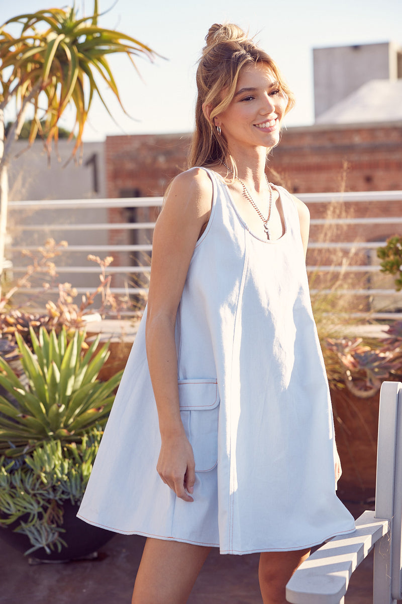 Sweet Summertime Denim Dress