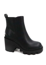 Maze Black Chunky Boot