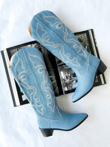 Malena Denim Western Boot