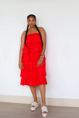 In A Mood Convertible Ruffle Maxi Skirt/Dress