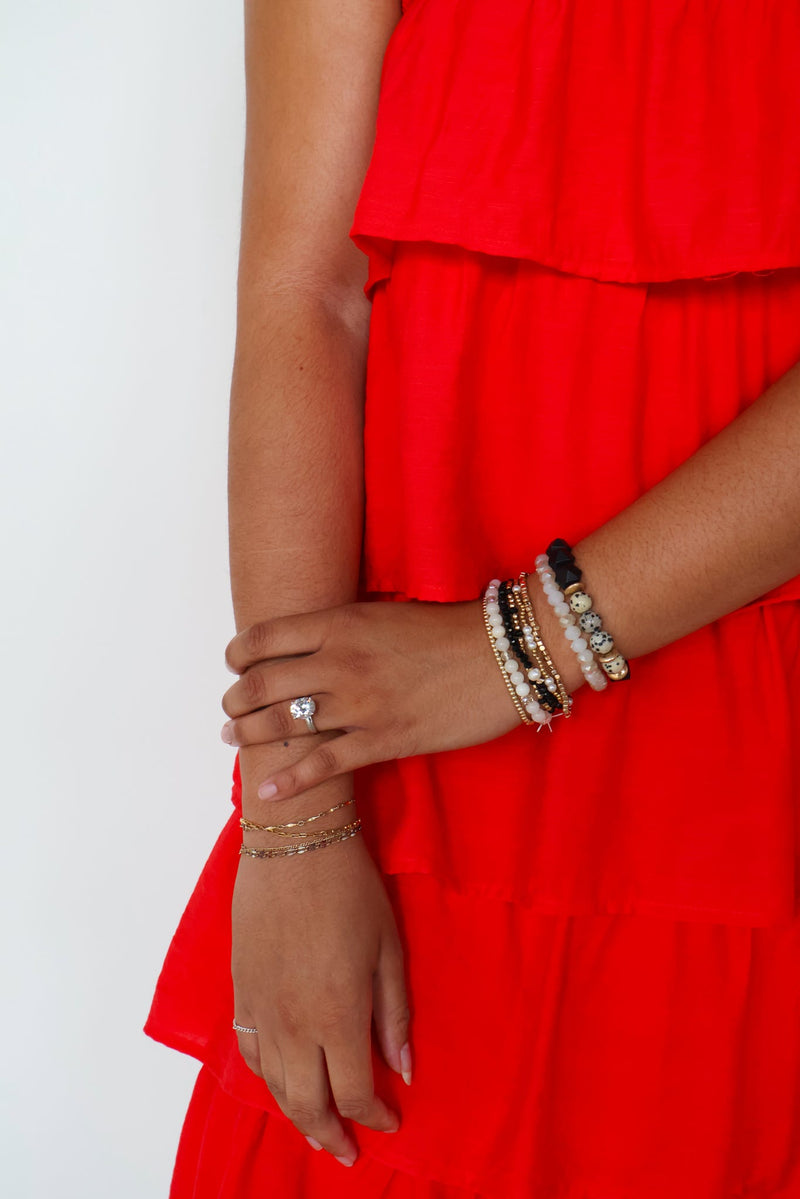 Best Day Multi-Beaded Stack Bracelet