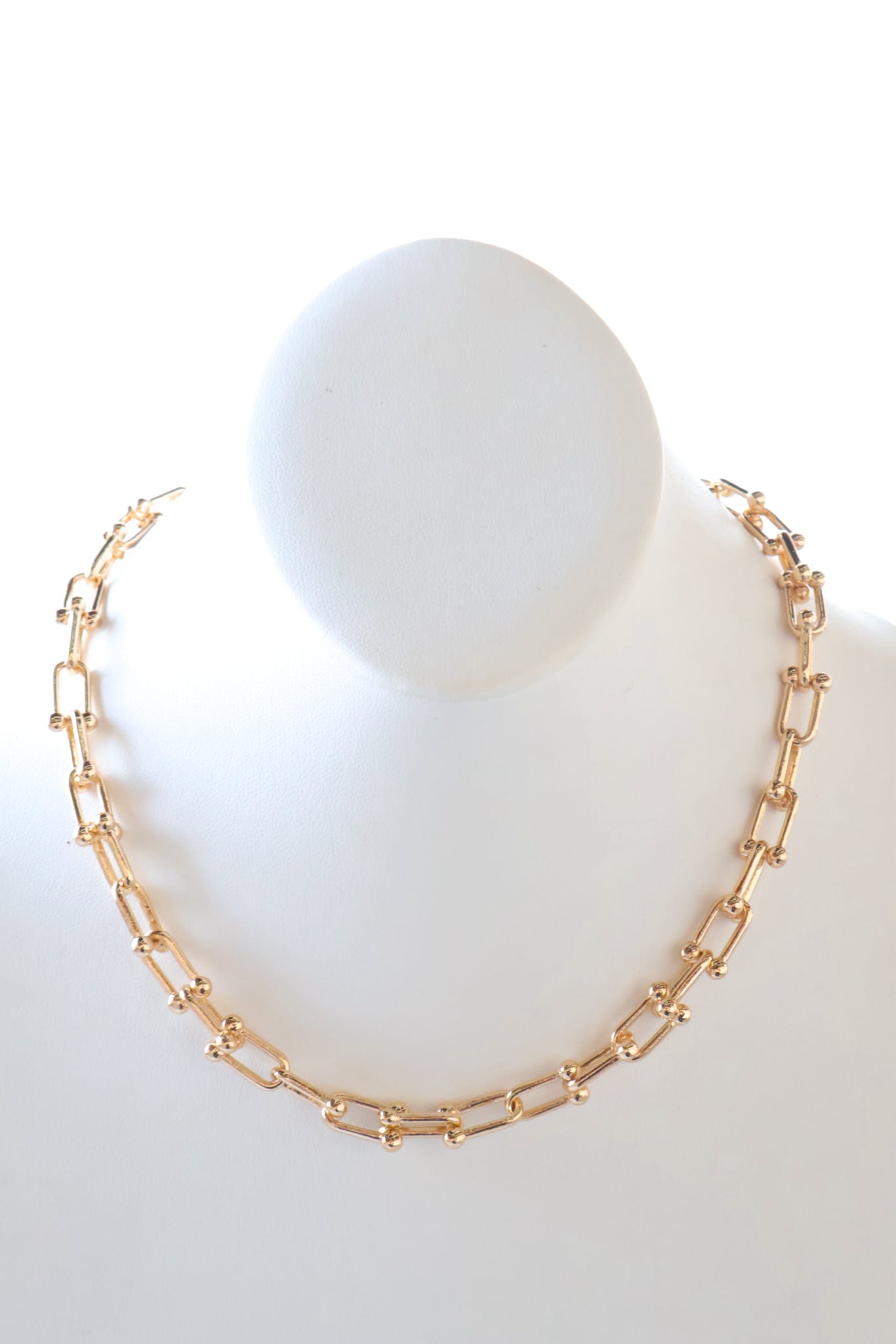 Harley Gold Link Chain Necklace