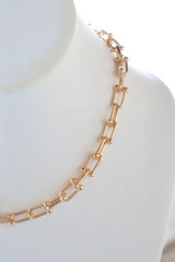 Harley Gold Link Chain Necklace