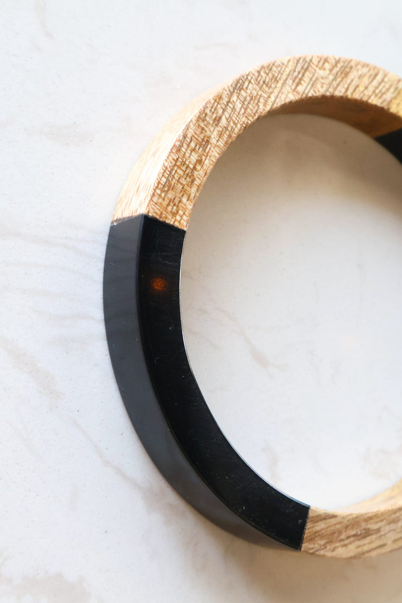 Mindy Wood Bangle Bracelet