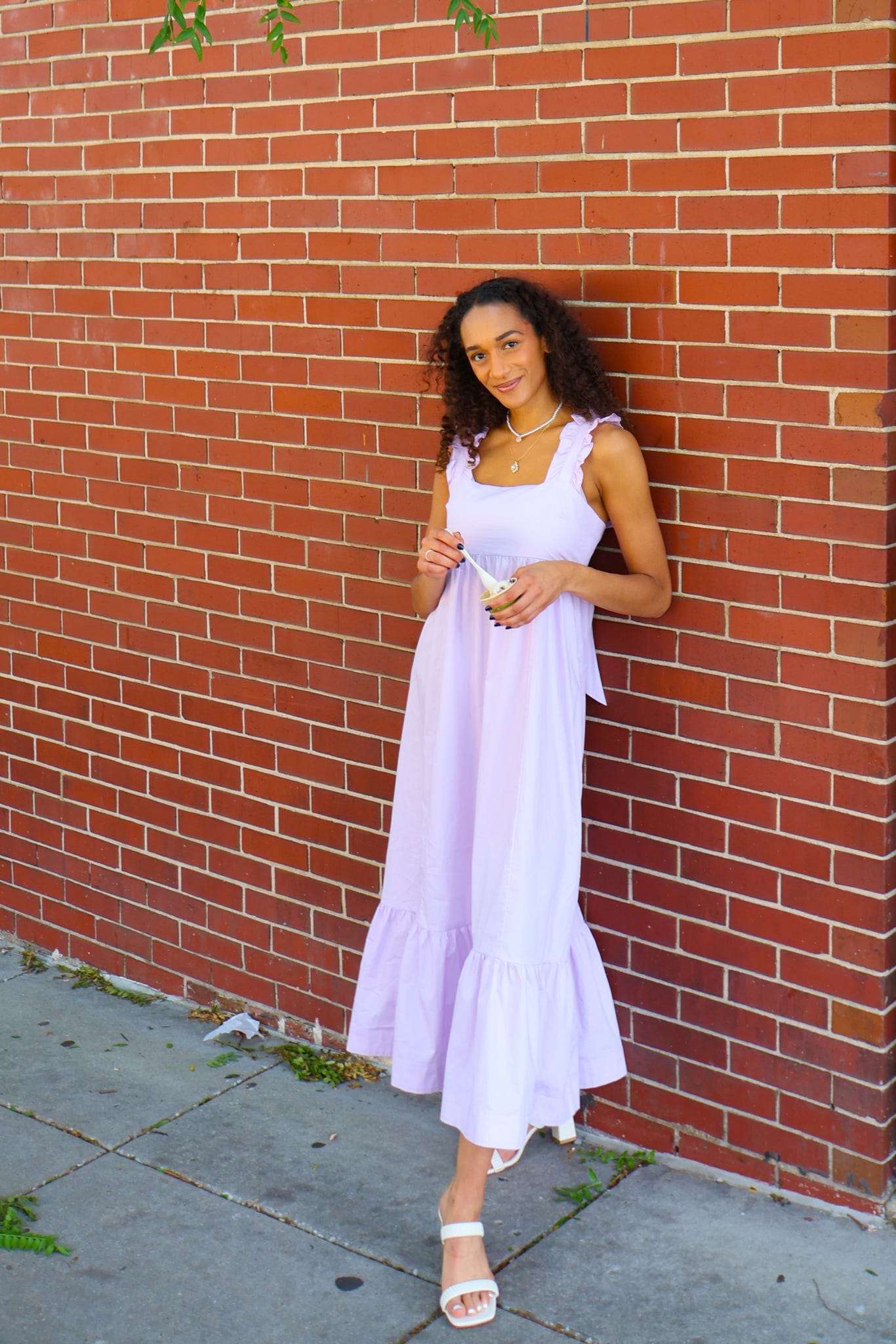 Graceful Gatherings Ruffle Maxi Dress