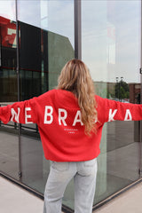 Nebraska Split Crewneck Sweatshirt