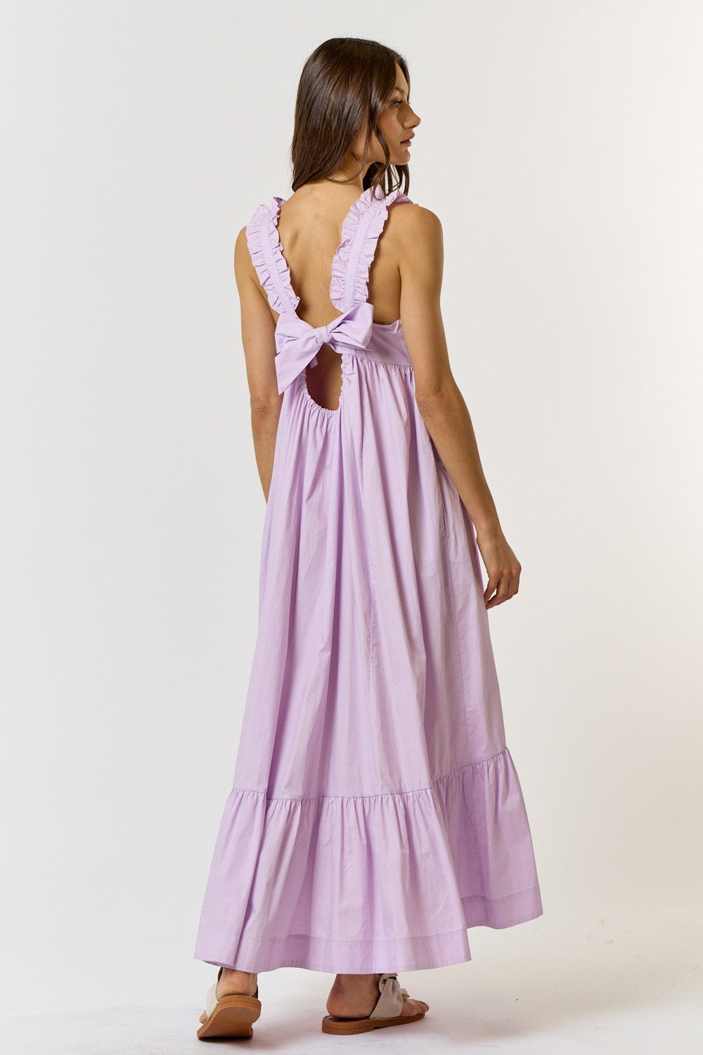 Graceful Gatherings Ruffle Maxi Dress