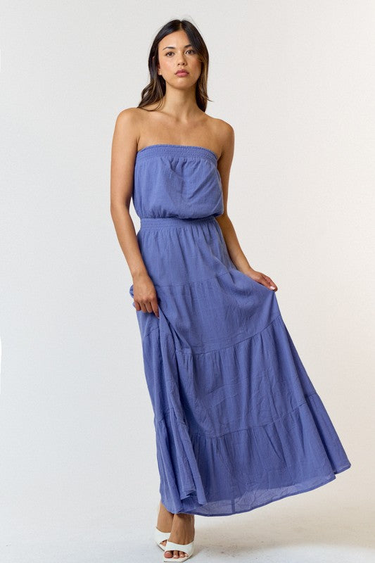 In My Dreams Tiered Maxi Dress