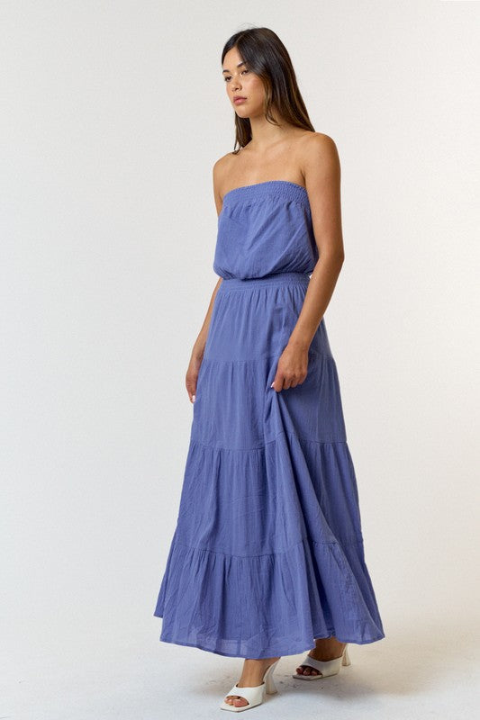 In My Dreams Tiered Maxi Dress