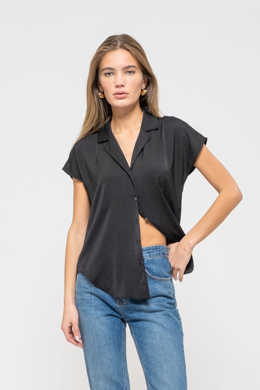 Quinn Button Up Top