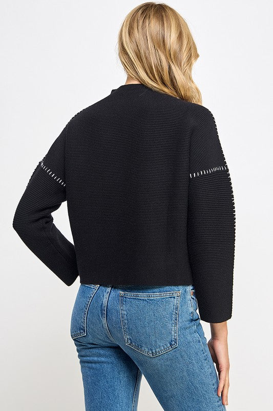 Arcadia Mock Neck Sweater