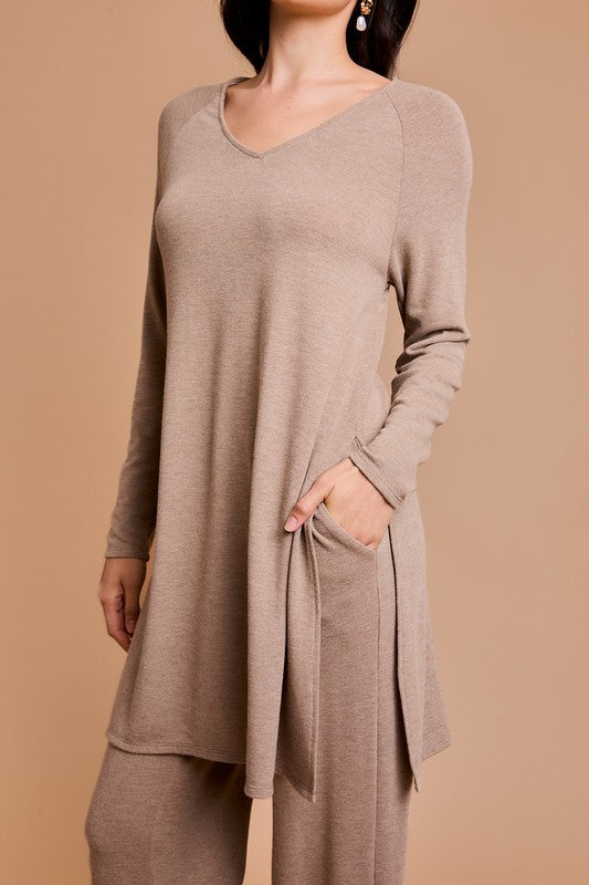 Timeless Choice Side Slit Long Top