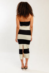 Ready Or Not Colorblock Tube Dress