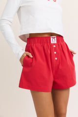 What Matters Most High Waist Boxer Shorts