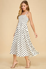 In My Dreams Polka Dot Midi Dress