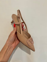 Clementine Nude Slingback Heel