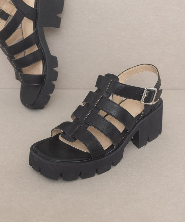 Riddle hot sale platform sandal