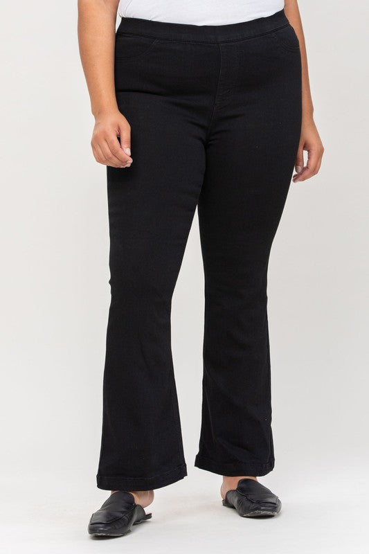 Boston Mid Rise Flare Stretch Jean