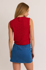 Rosaline Knit Sweater Vest