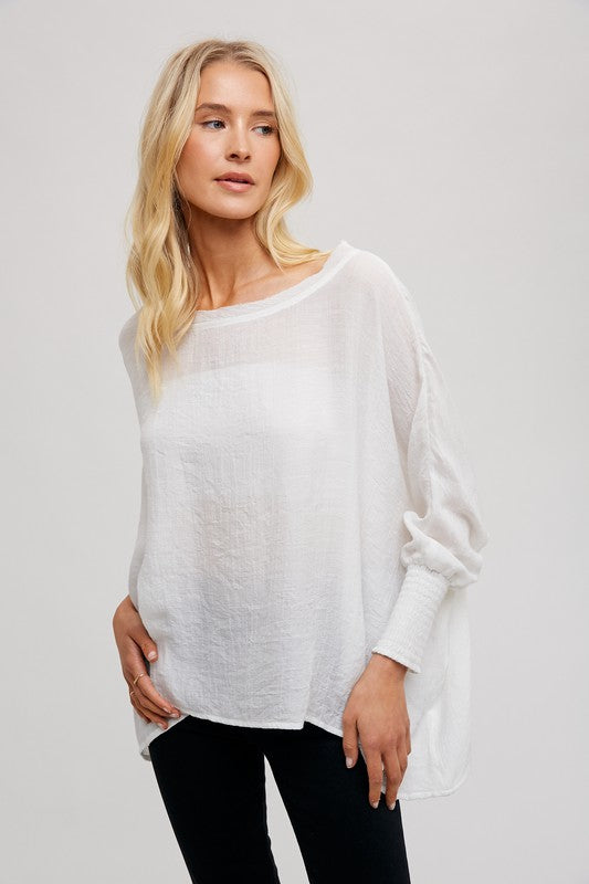 Finley Oversized Lightweight Top