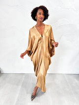 Place To Be Metallic Dress