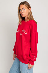 Self Love Club Embroidered Sweatshirt