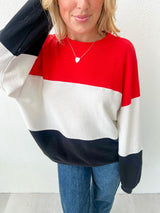 Madeline Colorblock Top