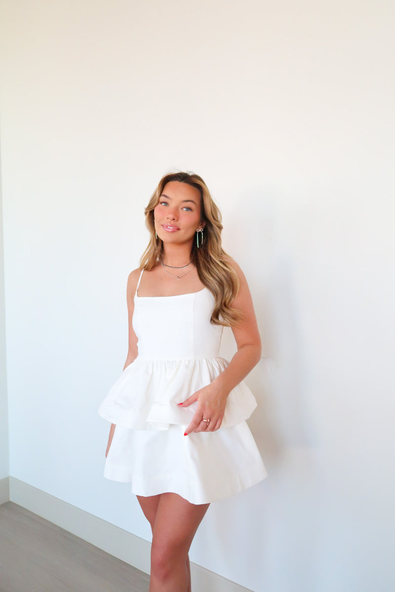 Simply Sweet Ruffle Mini Dress