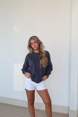 Samantha White Denim Shorts