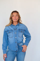 Olivia Denim Shacket