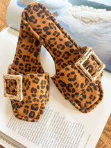 Kimberly Leopard Print Sandal