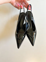 Chevelle Black Patent Heel