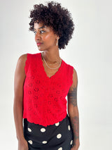 Rosaline Knit Sweater Vest