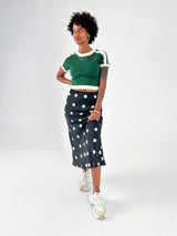 Over The Moon Polka Dot Skirt