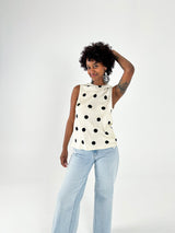 By The Way Polka Dot Top