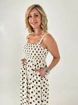 In My Dreams Polka Dot Midi Dress