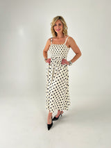 In My Dreams Polka Dot Midi Dress