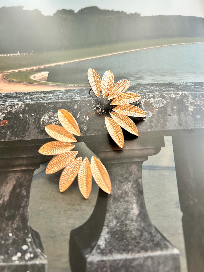 Athena Leaf Earrings