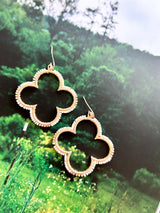 Kimmi Beaded Clover Earring