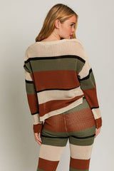 Out And About Colorblock Sweater