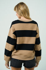 Walk Away Color Block Sweatshirt