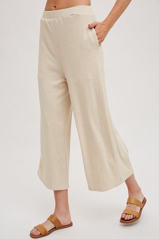 Teddi Knit Crop Pant