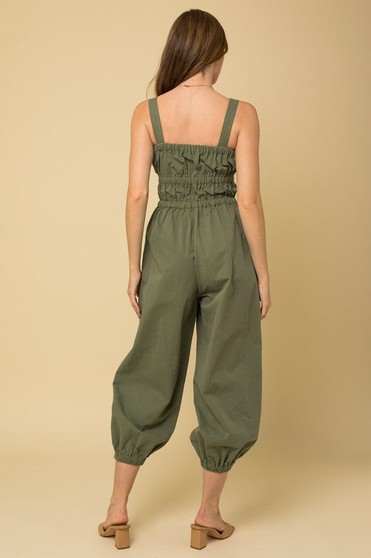 Hampton Utility Zip Up Jumpsuit