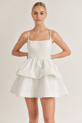 Simply Sweet Ruffle Mini Dress