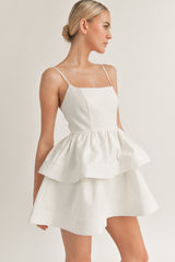 Simply Sweet Ruffle Mini Dress