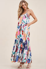 Sandy Toes Printed Maxi Dress