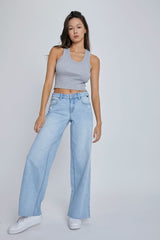 Rhonda Low Rise Wide Leg Jean