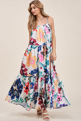 Sandy Toes Printed Maxi Dress