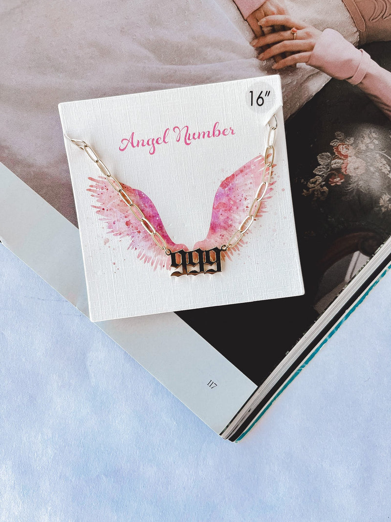 Angel Number Necklace